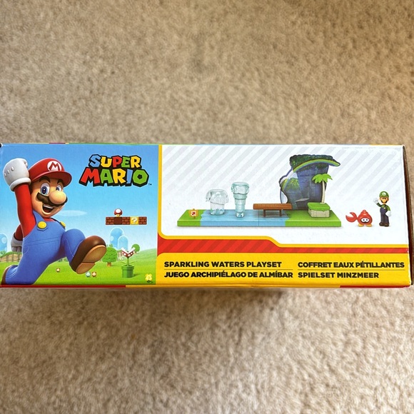 super mario sparkling water playset brand new - Picture 3 of 4